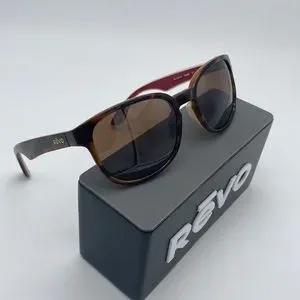 Rēvo Kash Sunglasses Tortoise/Terra Polarized Lenses REVO RE 1028 02 KASH TORT/BONE RED/TERRA POLARIZED BROWN  main image 2